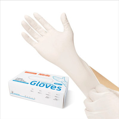 Disposable Rubber Gloves White